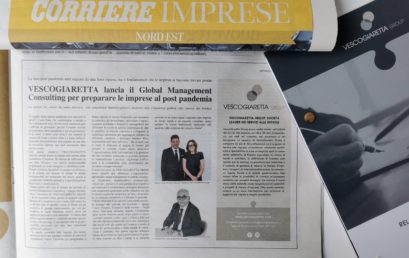VESCOGIARETTA Group lancia il Global Management Consulting per preparare le imprese al post pandemia