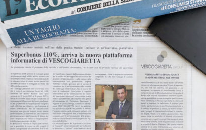 Superbonus 110, arriva la nuova piattaforma informatica VESCOGIARETTA